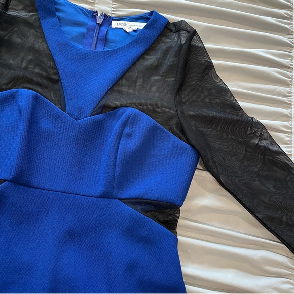 BCBGeneration Mesh Cut Out Dress - Picture 3 of 3